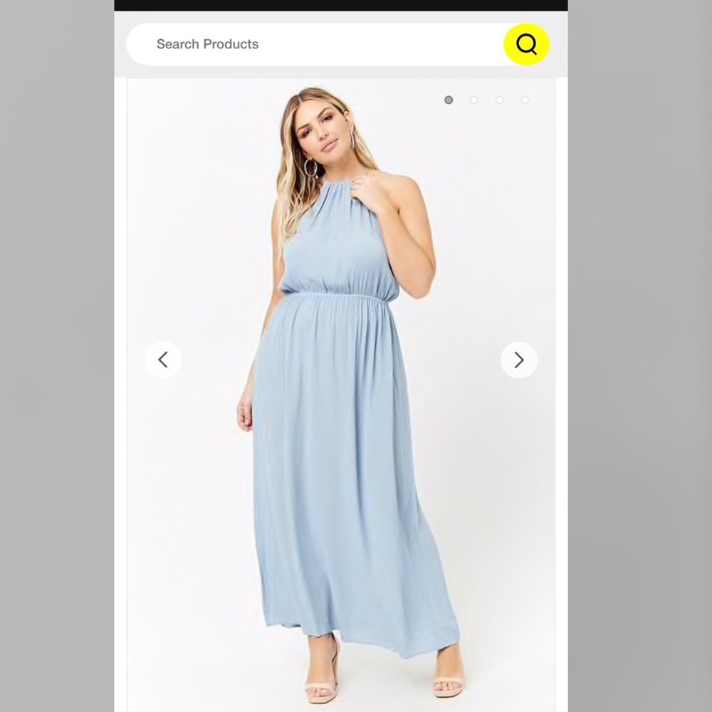 Forever 21 High Neck Maxi